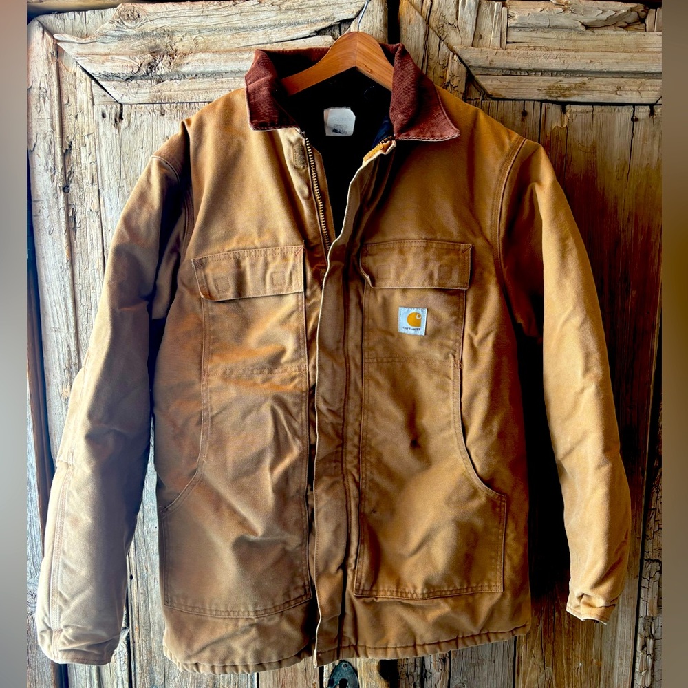 🇺🇸 CARHARTT USA MADE Arctic Quilt Duck Barn Coat